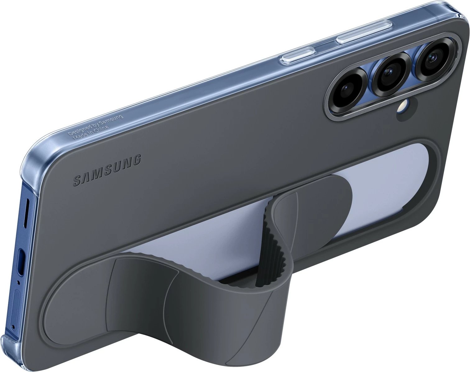 Mbështjellës Standing Grip Samsung Galaxy S25+, i zi