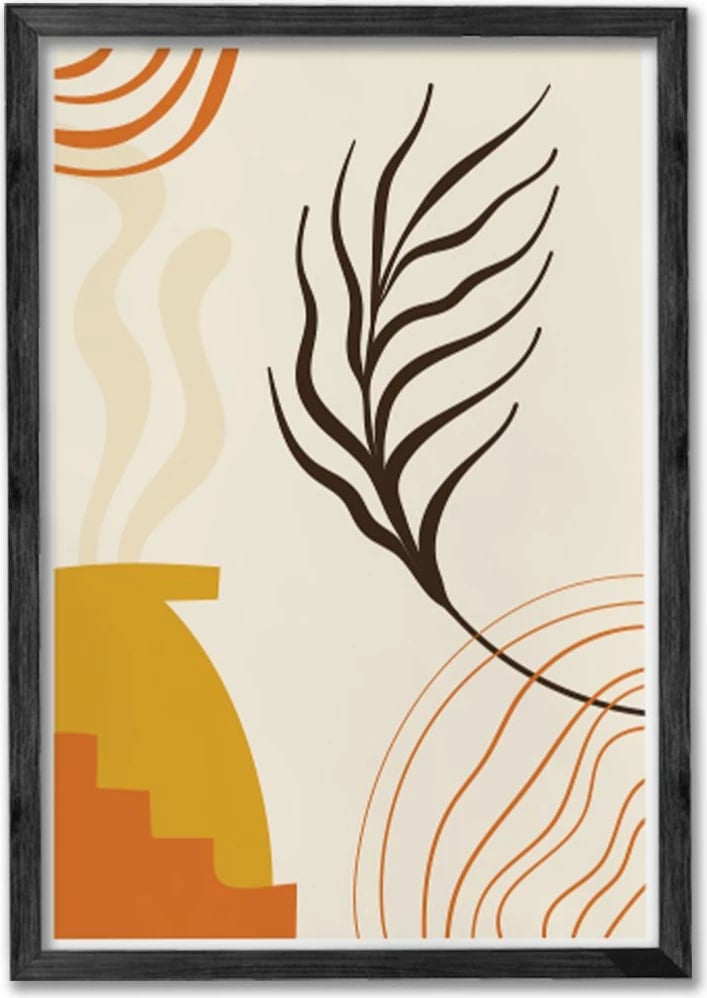 Pikturë dekorative me kornizë (3 copë), Wallity, Ersy3Syhcrv13