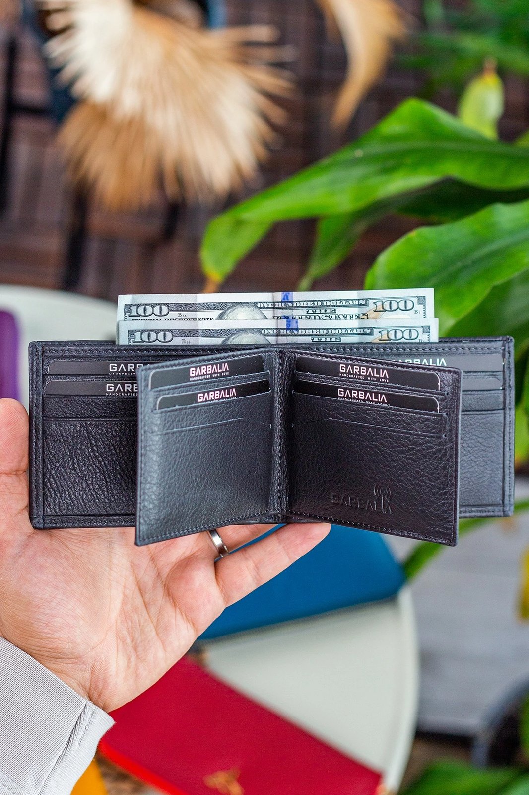 Portofol për burra, Zoozie Bags, Arsenal, ngjyrë antracit