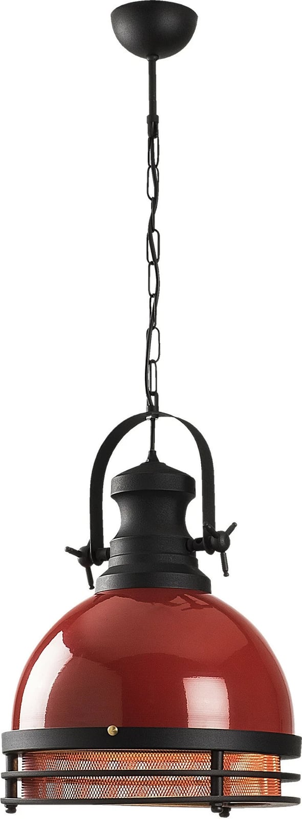 Llambë tavani moderne Opviq, e kuqe dhe e zezë, Sağlam - 3762