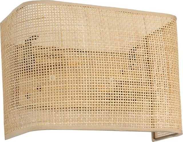 Aplik murit Opviq, abazhuri i thurur prej ratanit, drejtkëndor