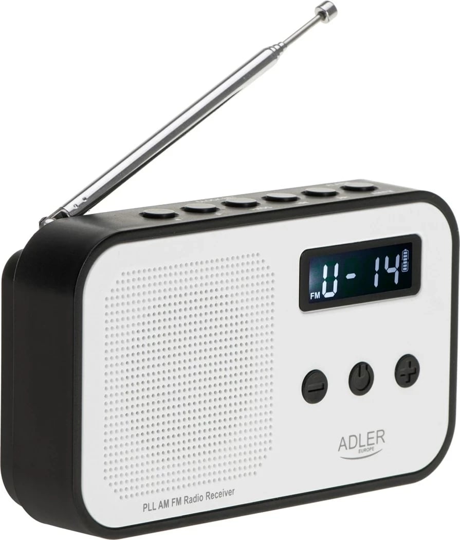 Radio Adler AD 1907, Portativ, Bardhë