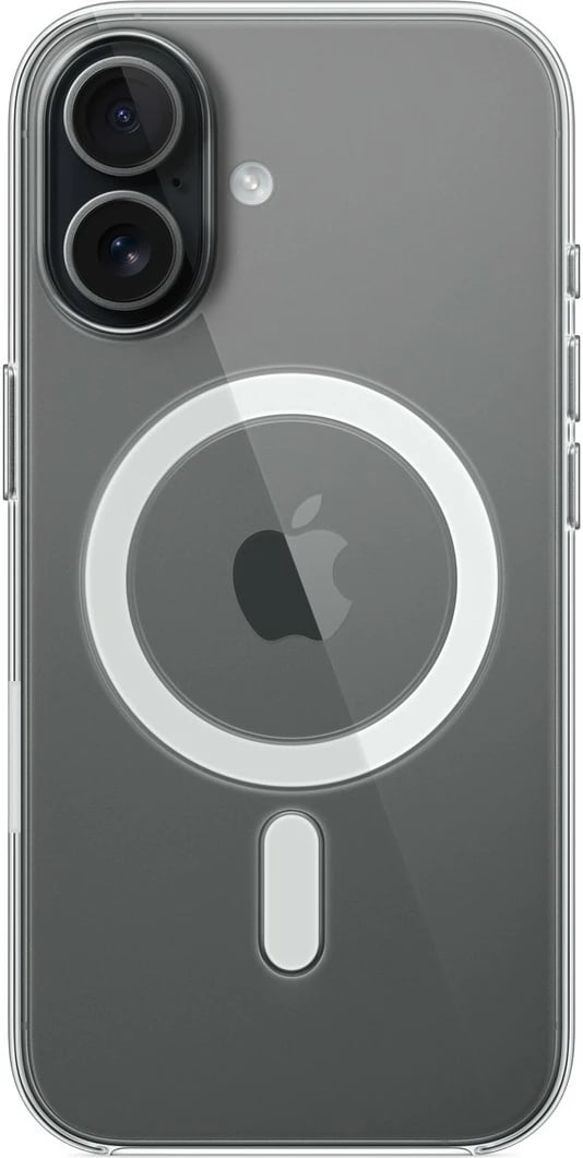 Mbështjellës Apple MagSafe për iPhone 17, Transparent