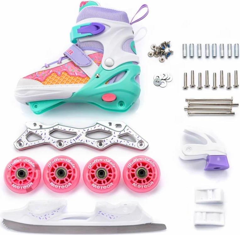 Rollera për fëmijë Meteor, shumëngjyrëshe