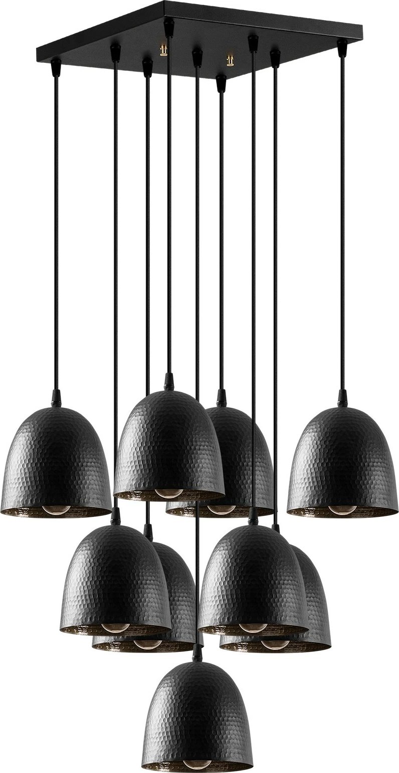 Llambë tavani Opviq Tattoo - 6191, ngjyrë e zezë, moderne