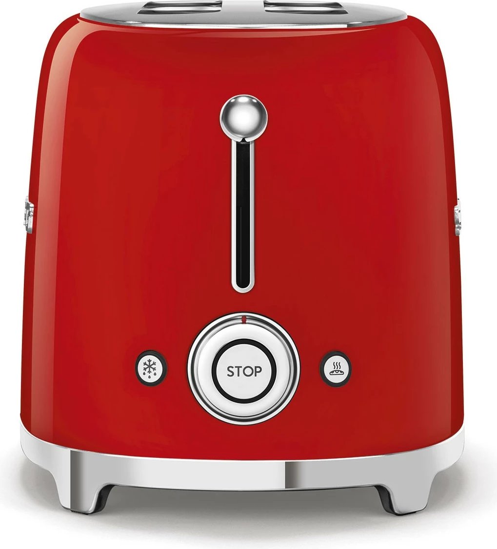 Tostues SMEG TSF02RDEU 4 feta, 1500W, i kuq