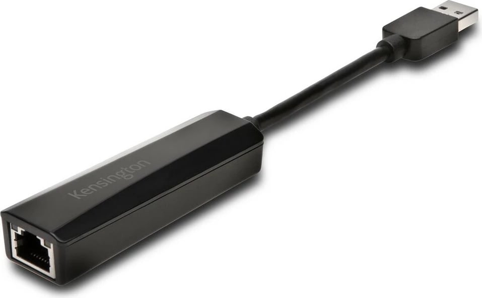 Adapter USB në Ethernet Kensington UA0000E, 5Gbps, i zi
