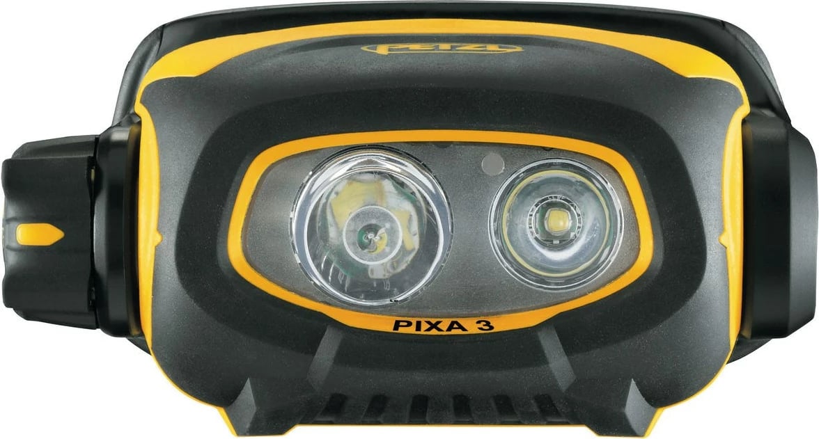Dritë koke Petzl Pixa 3, E zezë, E verdhë