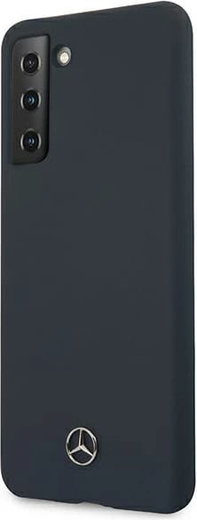 Mbështjellës Mercedes MEHCS21SSILNA Silicone Line për Samsung Galaxy S21, Blu