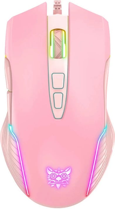 Maus gaming ONIKUMA CW905, me tela, RGB, rozë