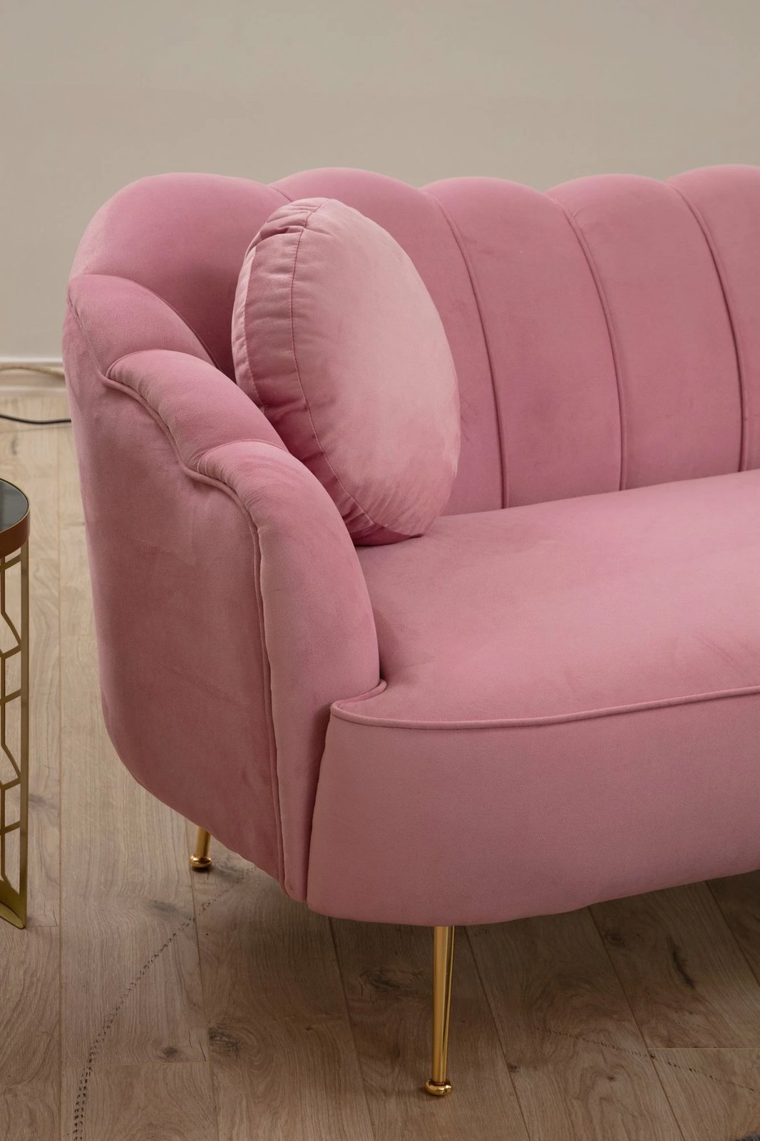Divan treshe, ngjyrë dusty rose, Atelier del Sofa, Istiridye