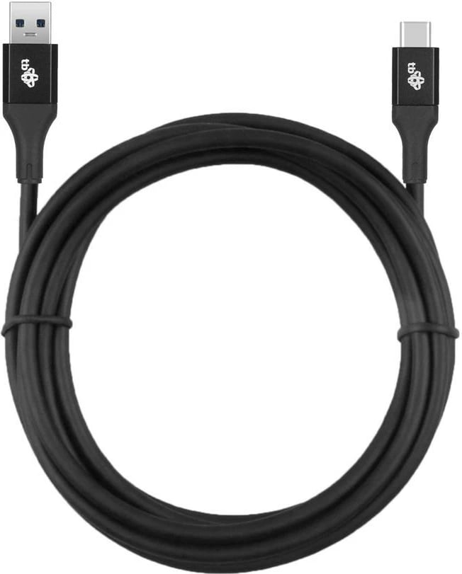 Kabllo USB 3.0 në USB Type C TB 2m, e zezë