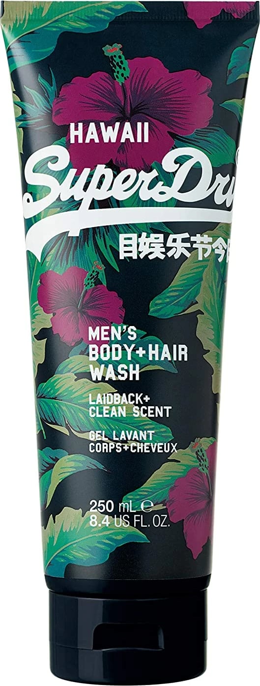 Shampo për flokë & trup Superdry Hawaii, 250 ml