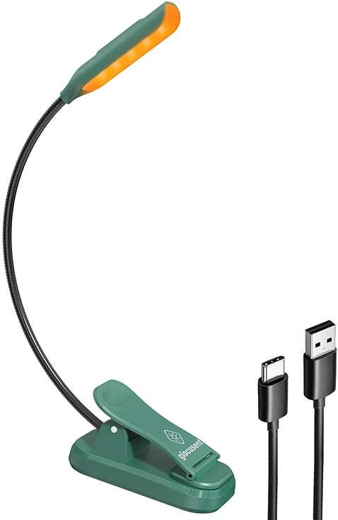 Llambë mini pa tela Glocusent GLCSNTBL102G me kllapë, USB-C, e gjelbër