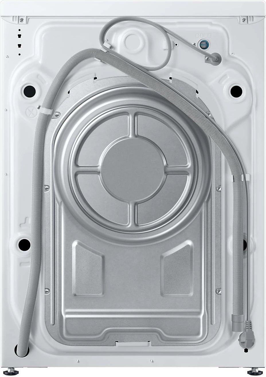 Makinë larëse Samsung WW90DG6G94LKU4, 9 kg, 1400 rpm, klasa energjike A, AI Ecobubble dhe AI Wash, Auto Dispense, Wi‑Fi SmartThings, e bardhë/derë e zezë