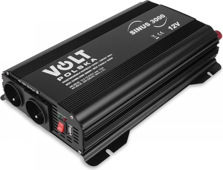 Przetwornik Volt Polska SINUS 3000, 12/230V, 1500/3000W