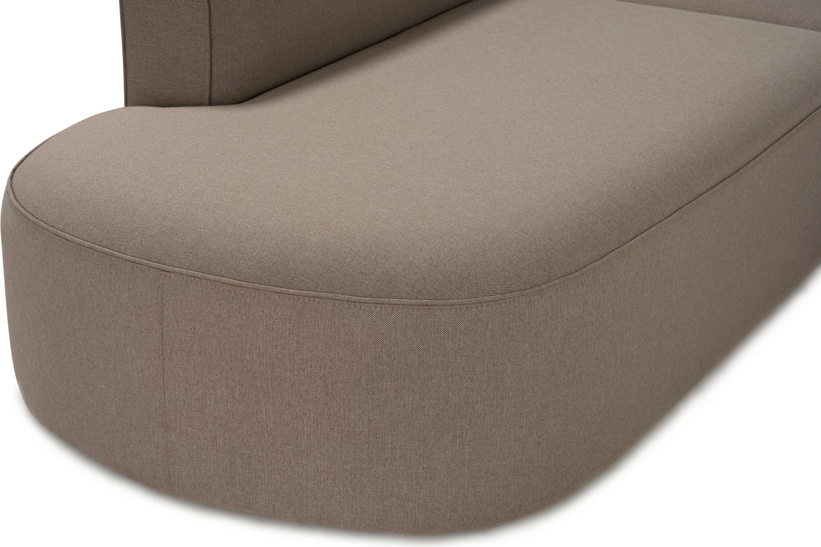 Këndare Atelier del Sofa, Mora (X-Oval-L1-O1-O1-R1), ngjyrë kafe e çelët Këndare Atelier del Sofa, Mora (X-Oval-L1-O1-O1-R1), ngjyrë kafe e çelët