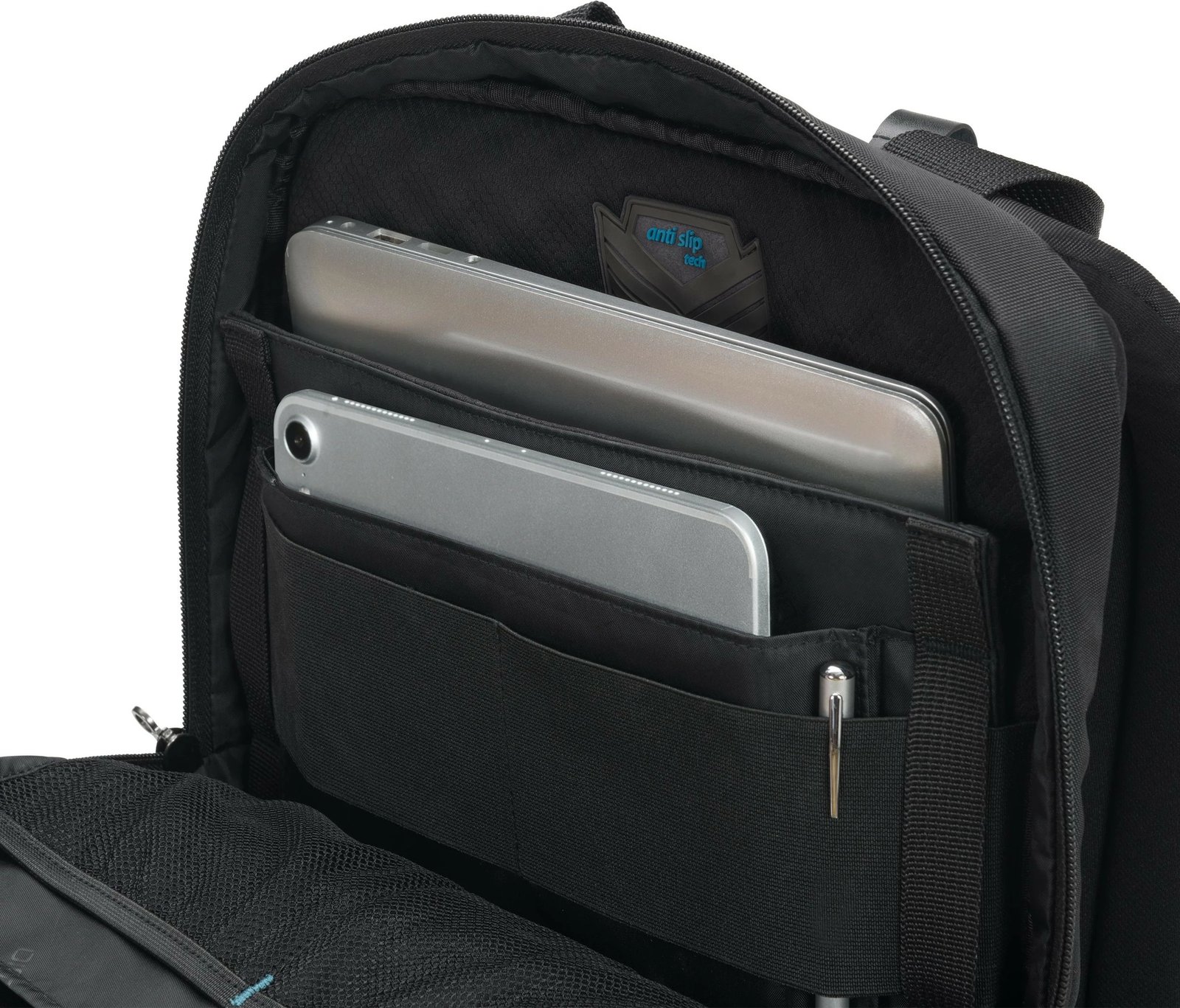 Çantë shpine DICOTA ECO Slim PRO, 14.1", rrip shpatullash, e zezë