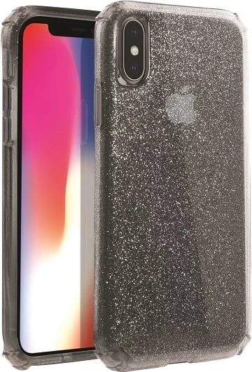 Mbështjellës UNIQ Clarion Tinsel për iPhone XS Max, i zi
