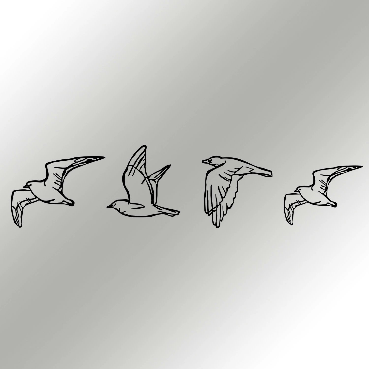 Aksesor dekorativ metalik për mur, Wallity Zevahir, ngjyrë e zezë, 100x24cm