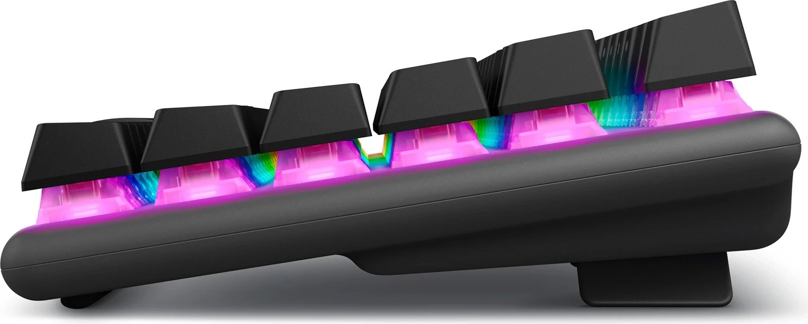 Tastierë gaming Dell Alienware Pro Wireless, USB + RF Wireless + Bluetooth, E zezë