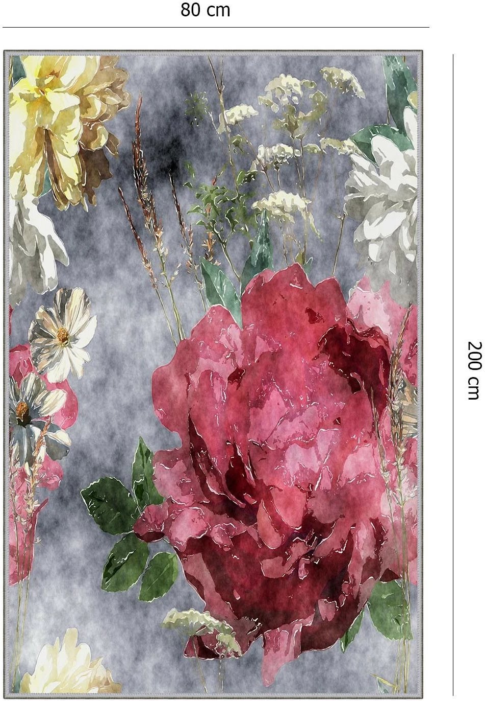 Qilim korridori, shumëngjyrësh, Conceptum Hypnose, Hmnt181, 80x200cm