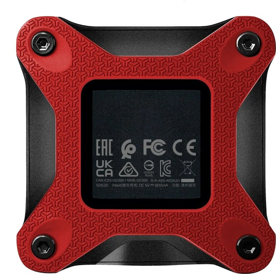 SSD i jashtëm Adata SD620, 512 GB, USB 3.2, Kuqe