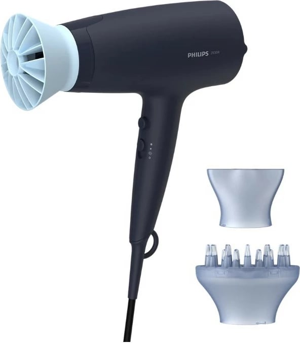 Tharëse flokësh Philips BHD360/20, 2100W, e zezë