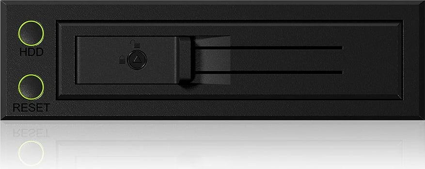 Kasë ICY BOX IB-166SSK-B, për HDD 3.5", SAS/SATA III, Hot-swap, e zezë