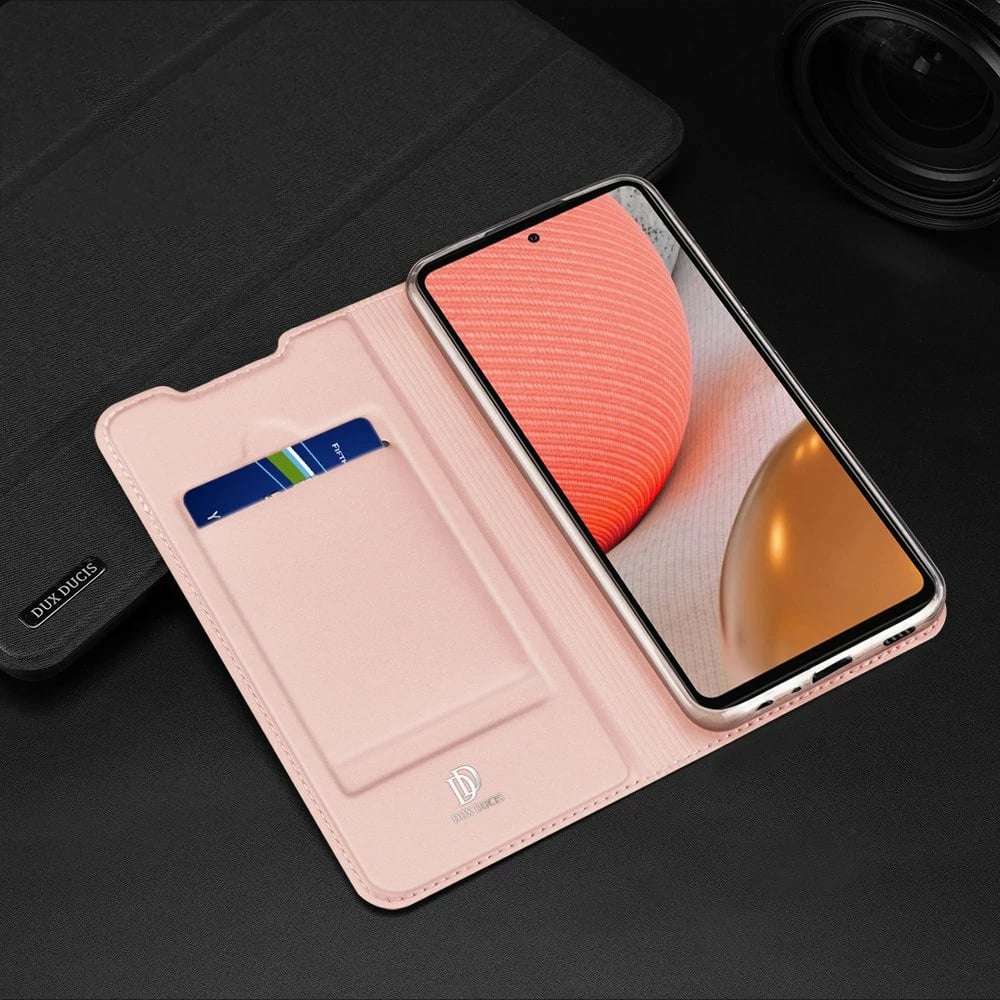 Mbështjellës Dux Ducis Skin Pro për Samsung Galaxy A72 4G, rozë