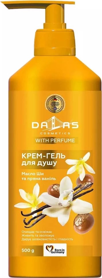 Xhel dushi për femra Dalas Shea Butter and Vanilla 500g