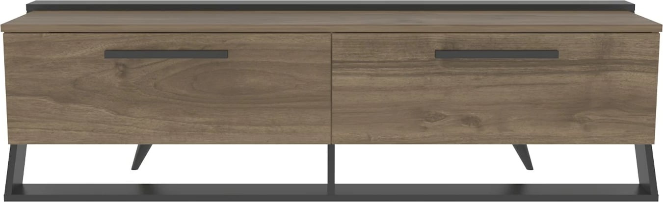 Komodë TV Skye Decor, Astrid, ngjyrë arre, e zezë