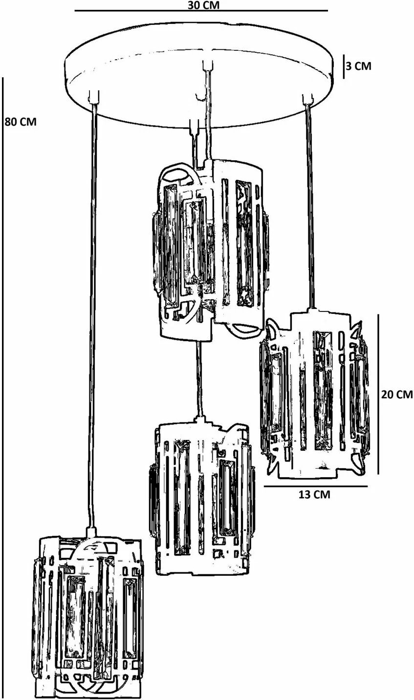 Llambadar Opviq, ngjyrë ari, 9045-4