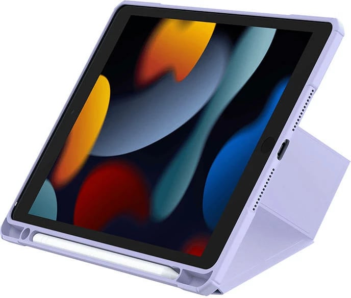 Mbështjellës Baseus Minimalist Series për iPad 10.2", vjollcë
