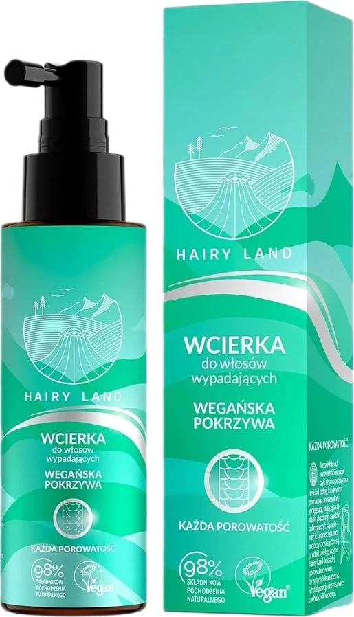 Tonik për flokë për femra Hairy Land kundër rënies, vegan hithër 100ml