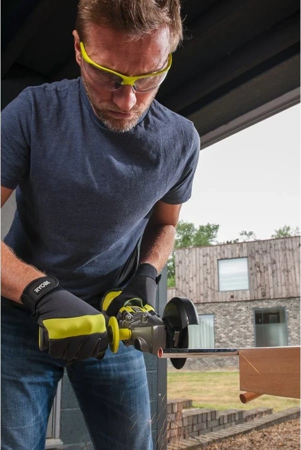 Grinder këndi Ryobi R18AG7-0, 12.5 cm, 11000 RPM, Jeshil