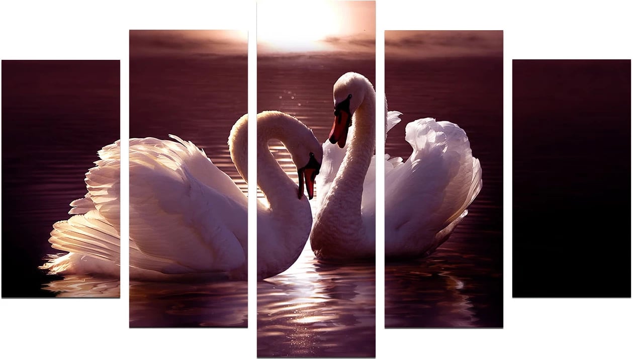 Pikturë dekorative MDF, 5 pjesë, Wallity, 5PMDF-5