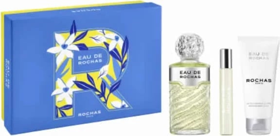 Eau de Toilette set për femra Rochas Eau de Rochas 3 copë, 100ml