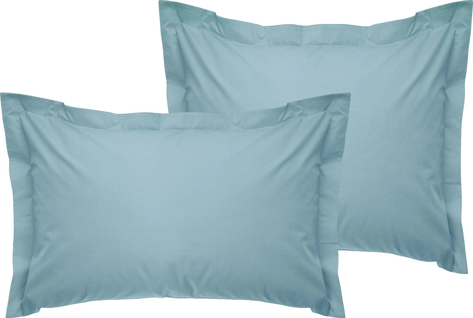 Set jastëkësh Oxford (2 copë), ngjyrë blu petrol, L'essentiel