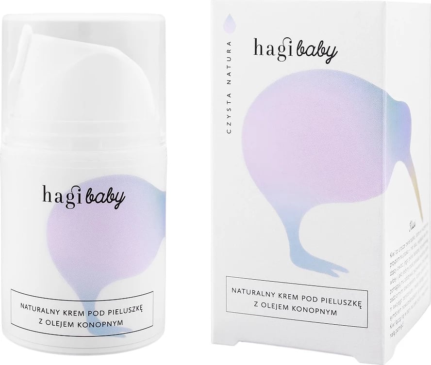 Krem për pelena Hagi me vaj kanepi për fëmijë, 50ml
