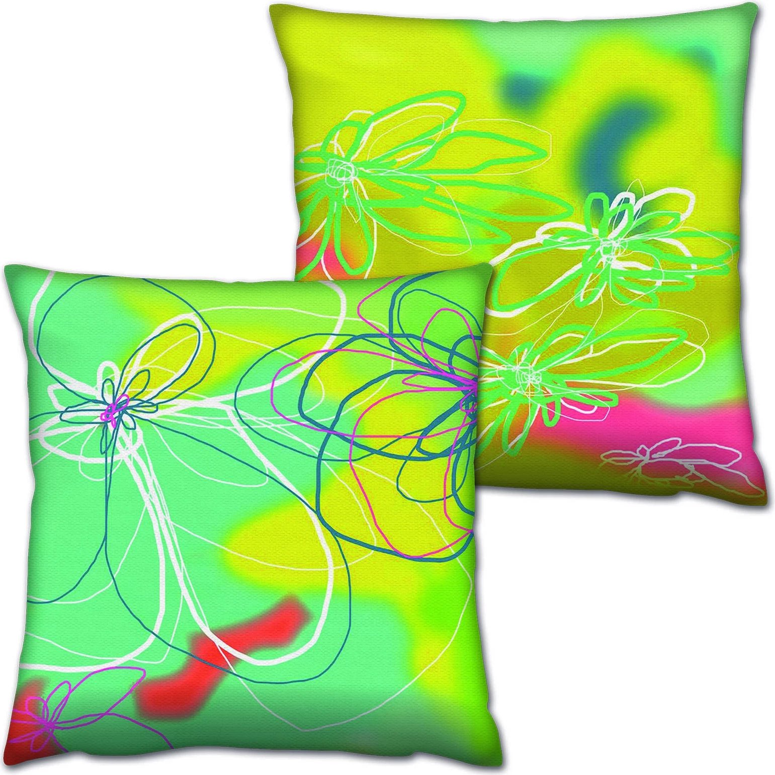 Set jastëkësh (2 copë), shumëngjyrësh, Evila Originals, AB-4504-4505