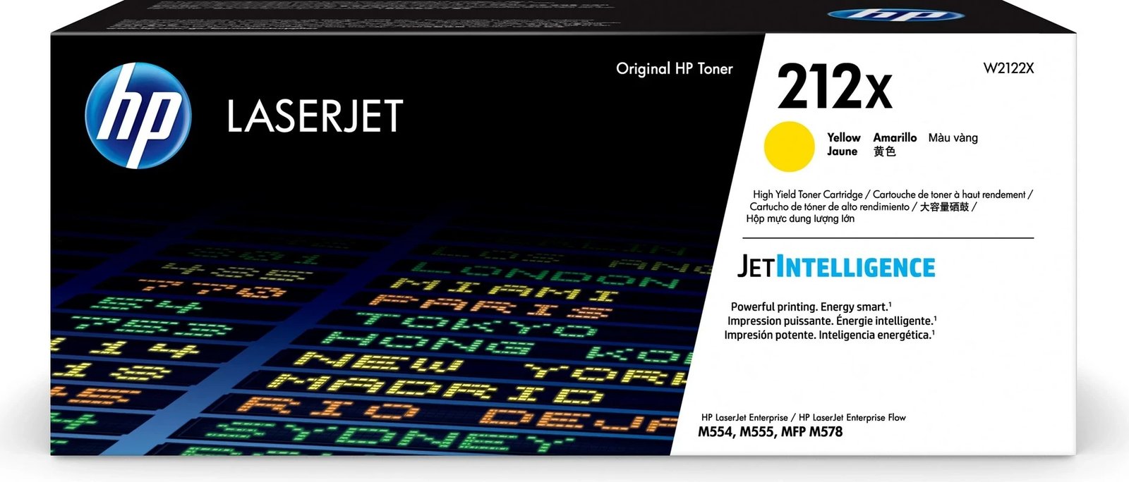 Toner HP 212X, High Yield, për LaserJet, Yellow