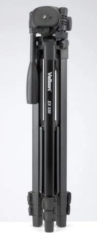 Tripod Velbon EX-530 për kamera, i zi