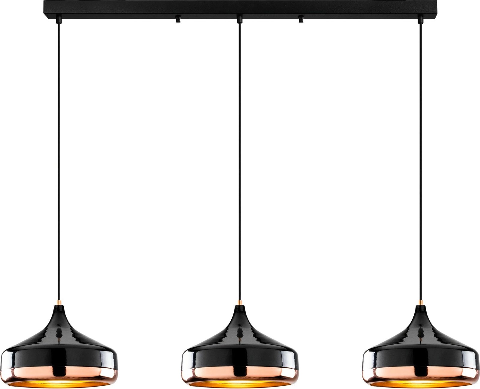 Llambë tavani Opviq, Yildo - L-253 - 1, ngjyrë e zezë