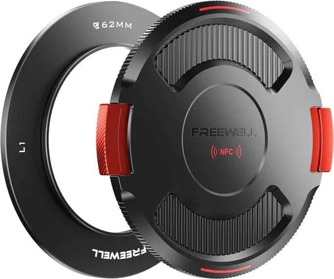 Unazë bazë me kapak për Real Locking VND, Freewell FW-L1-BL62, 62 mm, alumini, NFC, set