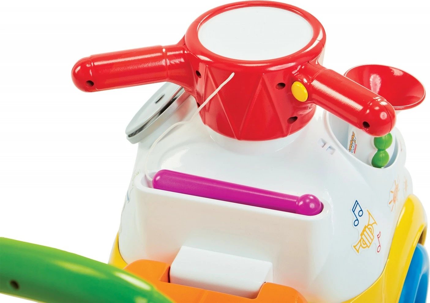 Ride-on Pulio Fisher Price Musical Parade, për fëmijë 12-36 muaj, shumëngjyrësh