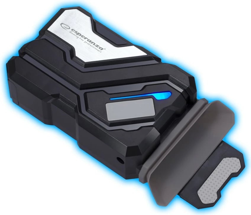 Ventilator ftohës për laptop Esperanza EGC103, LED, USB, i zi