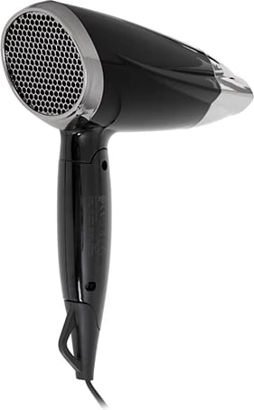 Tharëse flokësh, Mesko (Adler), MS2264, 1400W, palosshme, 2 nivele temperaturë dhe shpejtësie, e zezë me pjesë dekorative krom