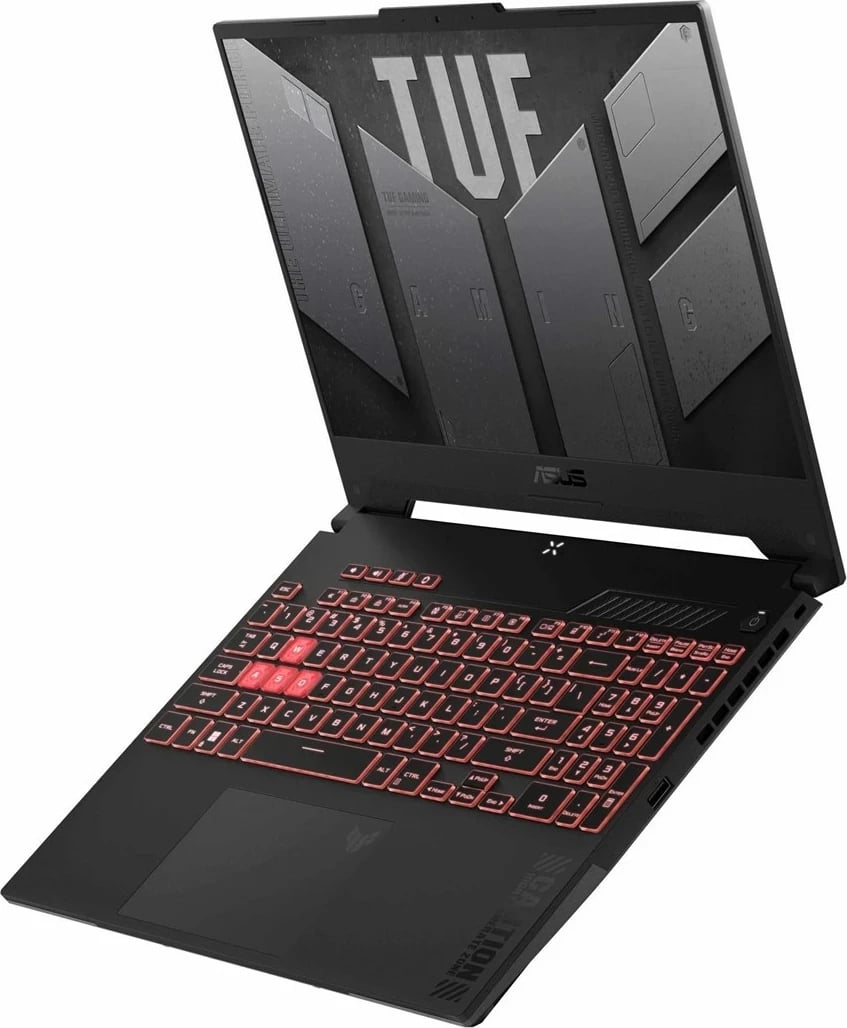 Laptop ASUS TUF Gaming A15 FA507NVR-LP005, 15.6", AMD Ryzen 7 7435HS, 16 GB RAM, 512 GB SSD, NVIDIA RTX 4060, Gri