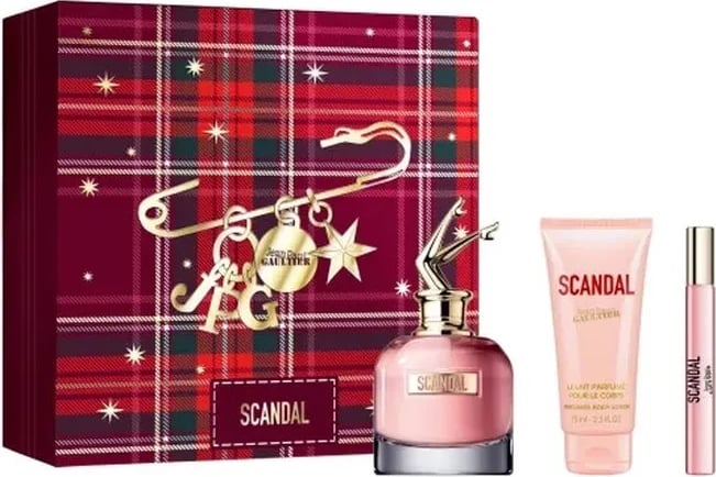Eau de Parfum për femra Jean Paul Gaultier Scandal set 3 copë, 80ml